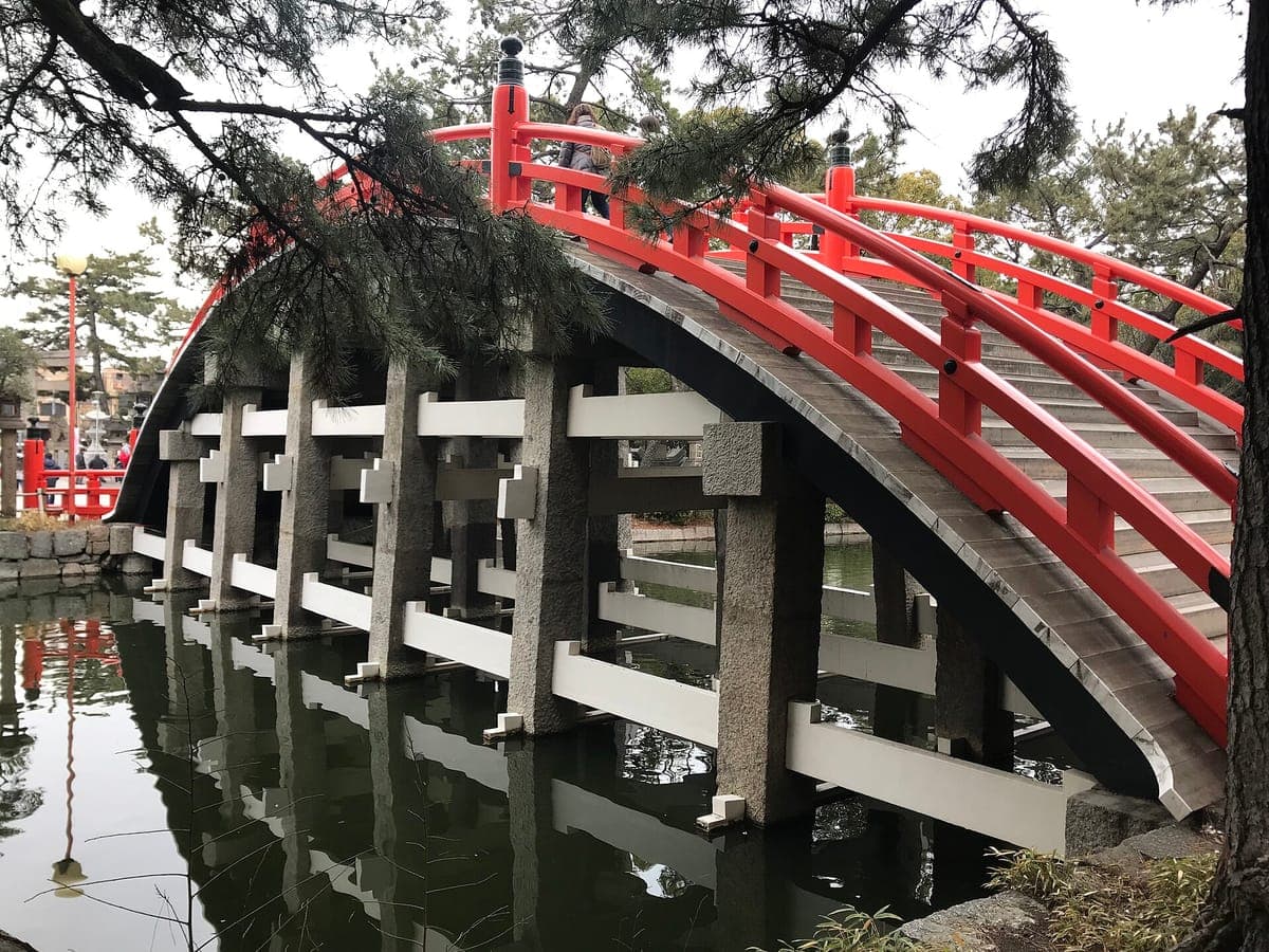 Sumiyoshi Taisha Shrine